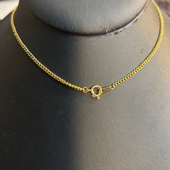 Deadstock Vintage Jesus Necklace Vintage Catholic Cross Necklace - Picture 4 of 4